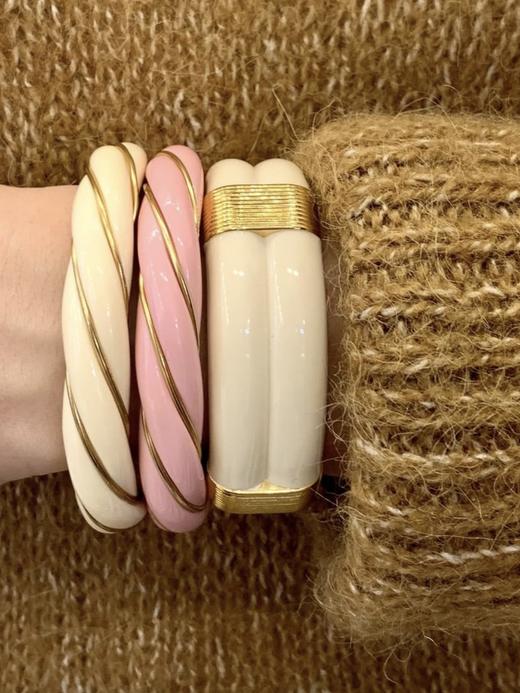 北京仓｜Aurélie Bidermann-Diana-象牙色 手镯［法国设计师］ 商品图12