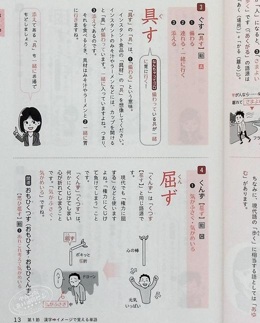 【中商原版】冈本梨奈 只读一册就能掌握古文单词&古文常识 日文原版 岡本梨奈の1冊読むだけで古文単語＆古文常識 商品图5