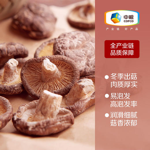 中粮初萃 庆元花冬菇30g*4（新旧包装随机发货） 商品图1