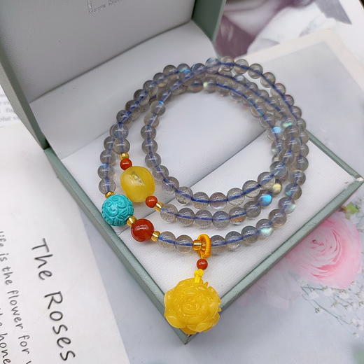 灰月光3圈手串 商品图2