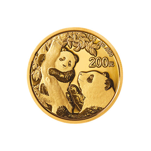 2021年熊猫金质纪念币 商品图7