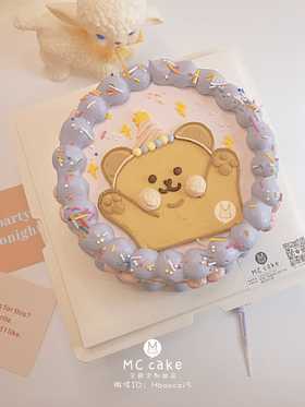 ins手绘可爱小熊