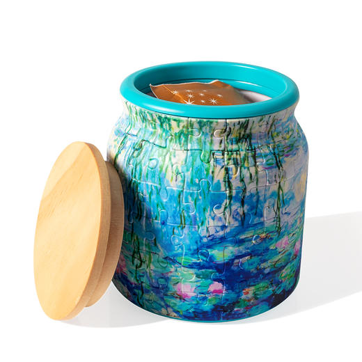 96片 收纳罐拼图 塑料拼图 BB1018 莫内- 睡莲 商品图1