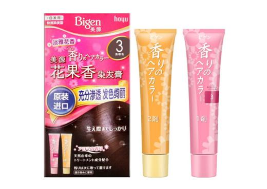 日本进口美源 花果香染发膏3 （浅棕色） 商品图2