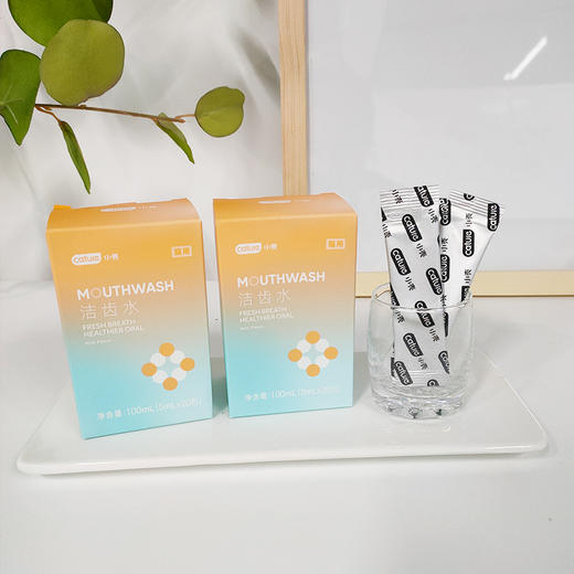 小壳 猫专用漱口水 5ml*20包 商品图2