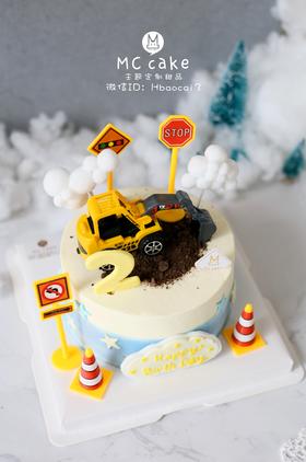 工程挖掘机吊车4
