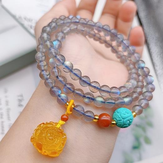 灰月光3圈手串 商品图0