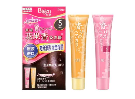 日本进口美源 花果香染发膏5 （棕色） 商品图2