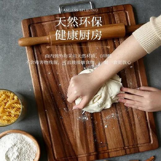 泰国进口LC LIVING相思木带提手长方菜板大号(原木色)MP50 商品图3