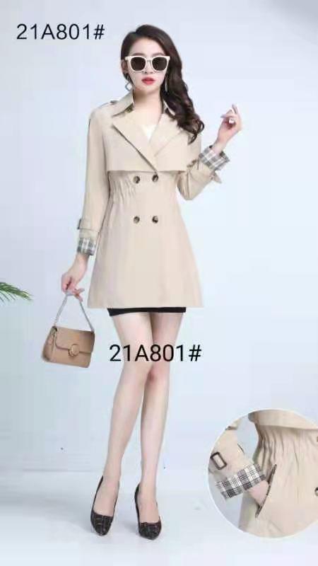 黄金801中长款风衣 商品图0