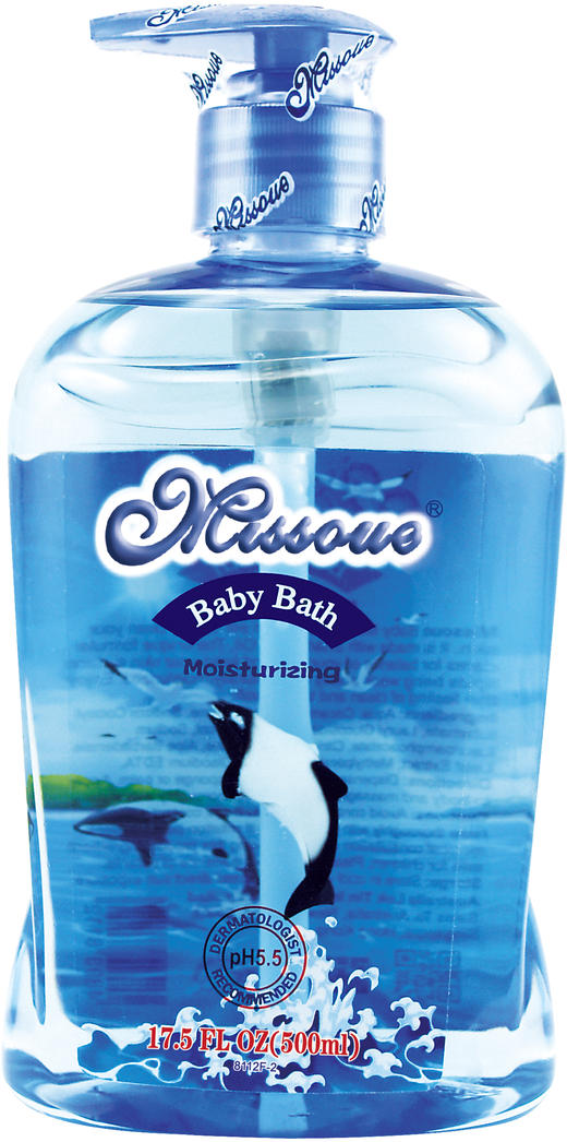 香港蜜语沐浴 婴儿保湿沐浴露 海豚 500ml 商品图0