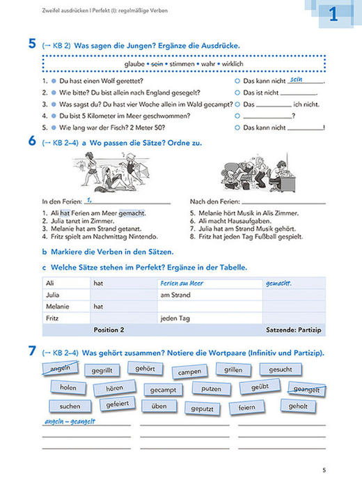 开心学德语(青少版)(A2)(强化训练) 商品图4