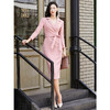 LT1XC1672A 主持人款 “都市精英” 连衣裙 干练通勤 时尚简约颈袖添香 商品缩略图3