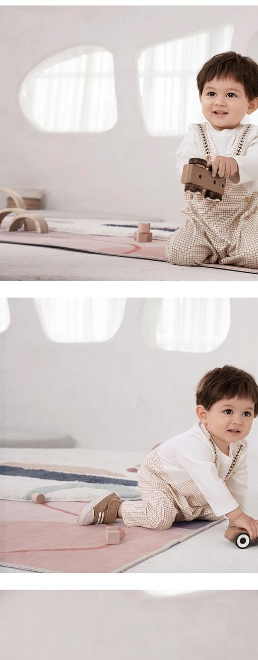 英氏-童衣类（秋）D0英针长蛤, 米白,59CM 商品图1