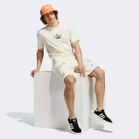 adidas三叶草男士短袖      货号（H32305)