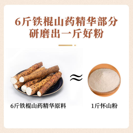 怀生堂 怀山粉家庭特惠装600克（12克*50条） 商品图3