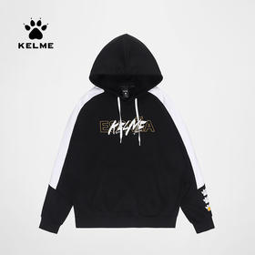 卡尔美秋季新款女子连帽休闲卫衣运动外套6137TT1001