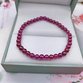 5mm紫牙乌单圈手串