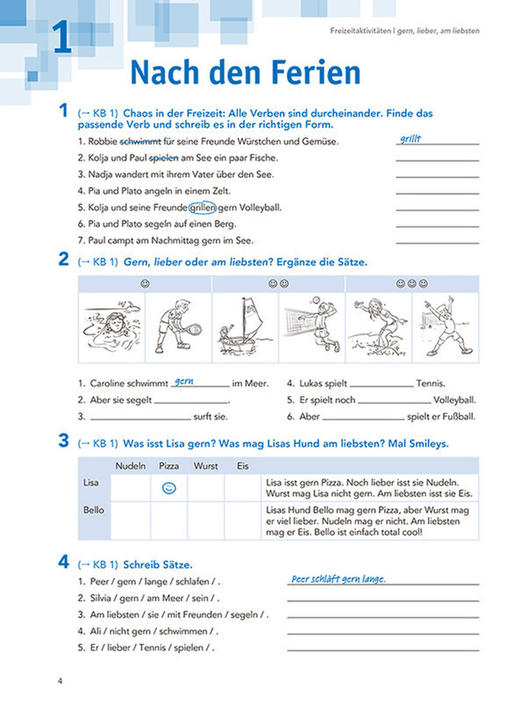 开心学德语(青少版)(A2)(强化训练) 商品图3