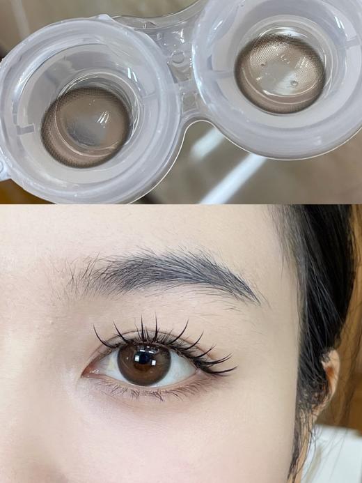 【小红书推荐款】hushlens 杏仁奶褐，年抛/直径14.2/着色13.5， 118/一副，188/两副，11月13日结束 商品图8