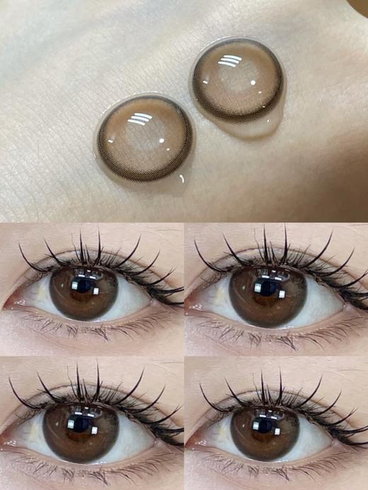 【小红书推荐款】hushlens 杏仁奶褐，年抛/直径14.2/着色13.5， 118/一副，188/两副，11月13日结束 商品图7