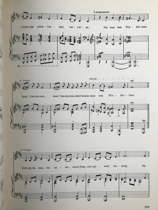 【荷兰语】荷兰民谣乐谱集 布面精装大16开 商品图5