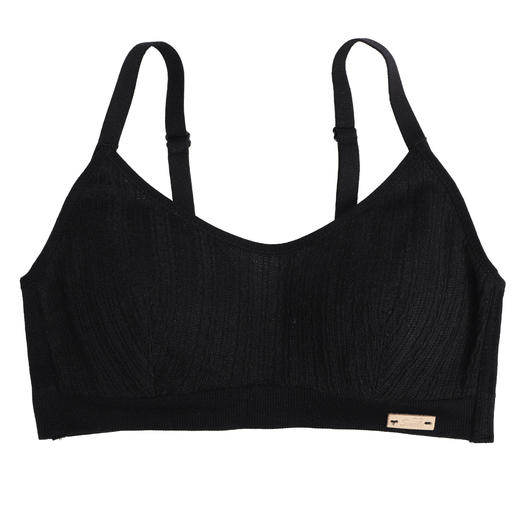 黛唯梵纯色日系背心式无钢圈运动胸罩收副乳小胸聚拢文胸薄款内衣女夏缩 商品图4