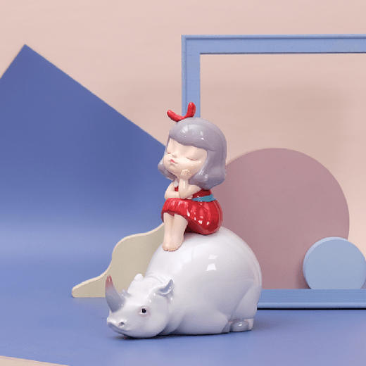 周双《驭梦-犀牛》 商品图0