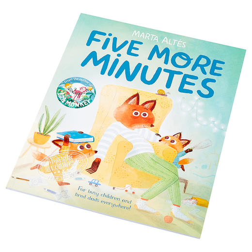 预售 【中商原版】Marta Altes：再多5分钟 Five More Minutes 平装 精品绘本 幼儿时间管理观念启蒙 亲子睡前读物 英文原版 3-6岁 商品图2