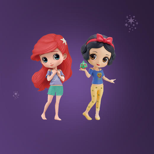 万代Bandai qposket白雪公主便服手办摆件公仔女孩玩具 商品图3