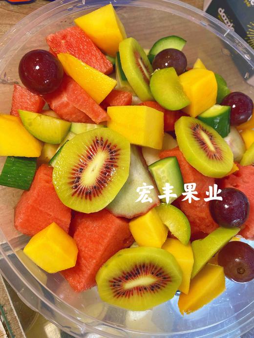 宏丰精选 新鲜水果现切 水果切盒全家桶 一桶 超值 品种超多 商品图2