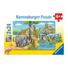 Ravensburger拼图  儿童益智玩具动物园2x24片男孩女孩 商品缩略图0