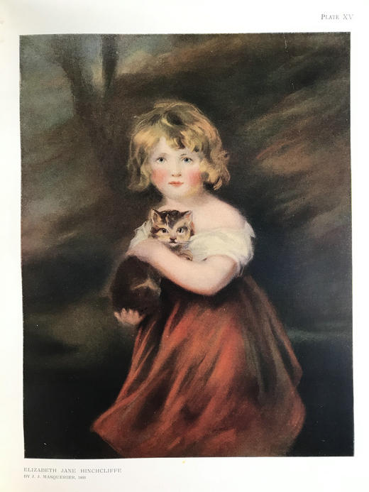 1922年 英国肖像画家马斯克里耶与他的社交圈 57幅插图 漆布精装大16开 商品图5