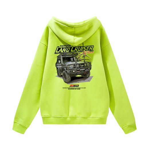 NMT1673秋冬2021新款抓绒越野印花图案流行个性宽松卫衣 商品图1