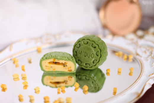 中秋单品 三色冰皮月饼  商品图0