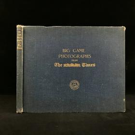 泰晤士报野生动物摄影图集 约40幅插图 漆布精装大16开