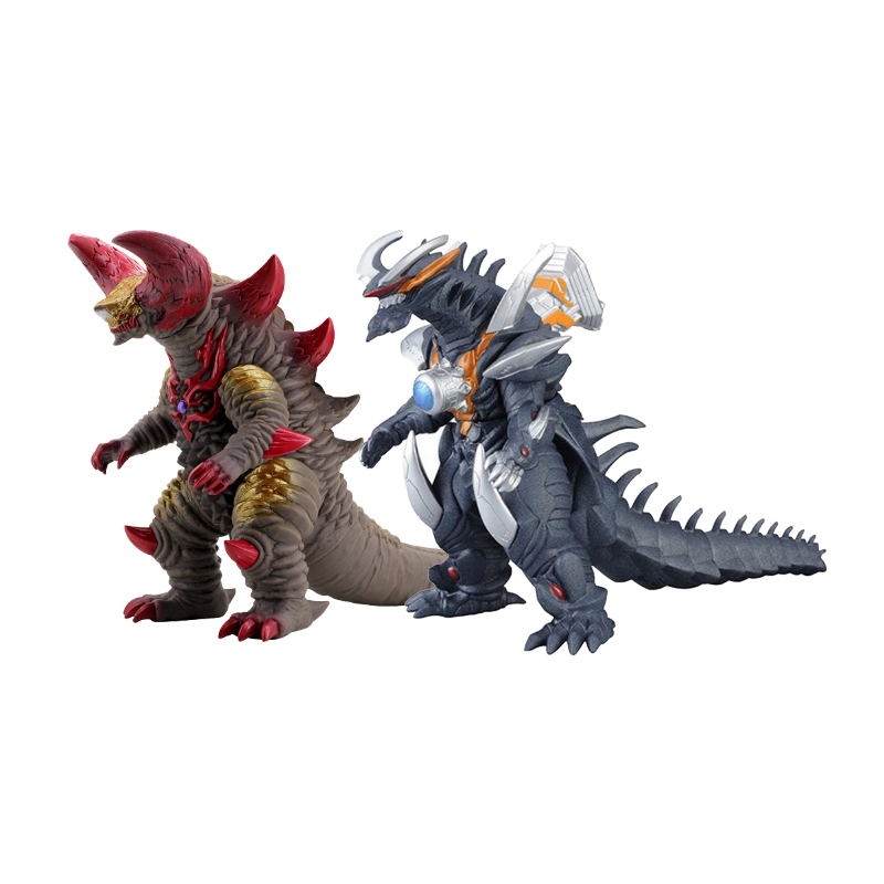 万代Bandai 大软胶奥特曼玩偶欧布赛罗奥特怪兽男孩玩具