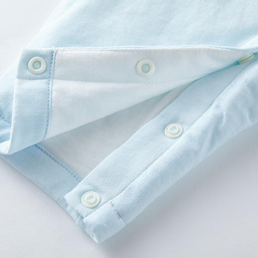 英氏男女婴儿木屋夹棉蛤衣21秋冬连体衣保暖YZJAJ31017A 商品图3