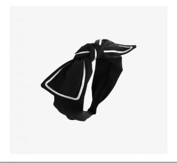 Leswinna---蝴蝶结布艺压发 商品图0