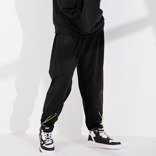 【线下同款 精致印花 休闲跑步皆宜】赛琪百搭秋季针织运动长裤20137S 商品图4