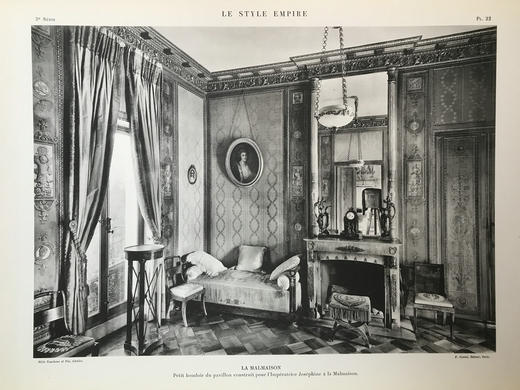 【法语】44*33cm！1925年 法国帝政风格家具图集（卷3） 40页插图 散页装 商品图6