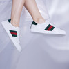 GUCCI 古驰 Gucci女鞋 女士Ace系列条纹织带小白鞋运动鞋 387993A3830 商品缩略图7