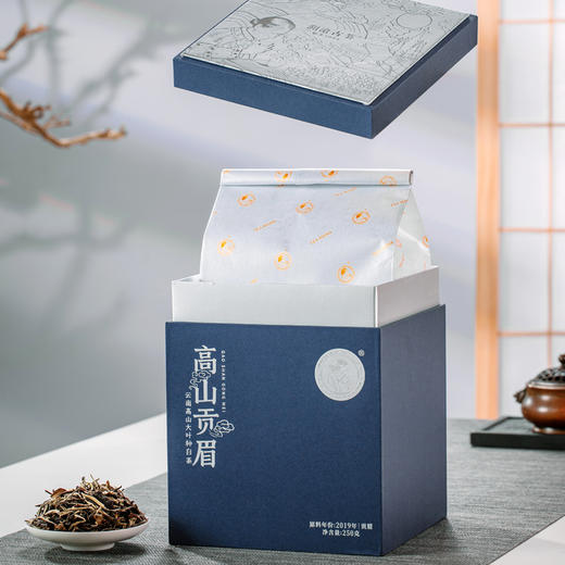 澜沧古茶2021年茶妈妈高山贡眉云南白茶贡眉茶叶散茶250g盒装 商品图1
