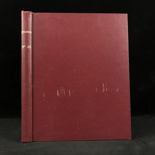 比利时国际现代艺术杂志《四重奏》 数百幅插图 漆布精装16开 商品图0