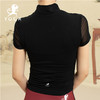 【七十二小时发货】壁虎瑜伽【2108SY074】复古旗袍短袖T恤（无胸垫） 商品缩略图7