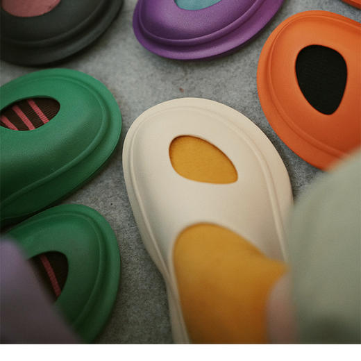 新款炸街外星人小红书潮流包头时尚凉拖厚底老爹拖鞋 商品图1