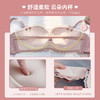 黛唯梵少女内衣小胸聚拢日系bra文胸罩内裤一套装无肩带无钢圈上托薄款 商品缩略图1