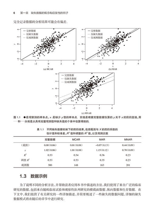 缺失数据分析在健康科学中的应用 侯艳 邓宇昊 孙嘉瑞 译 缺失数据分析的统计方法和模型 人民卫生出版社9787117317399 商品图4