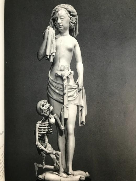 哥特式雕塑图集 32幅插图 漆布精装8开 商品图5