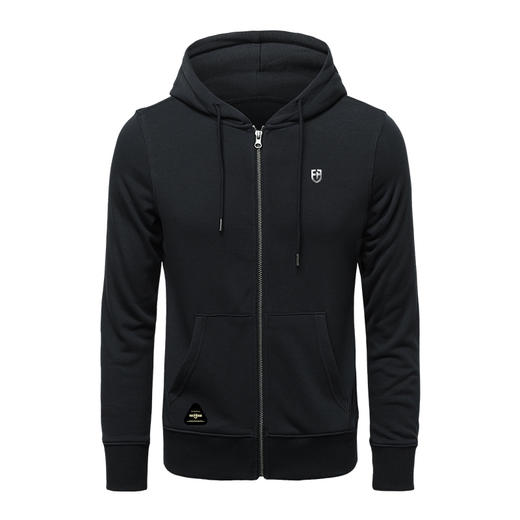 NMT-1682秋冬新款经典小FBLOGO标开衫毛圈休闲拉链卫衣 商品图0